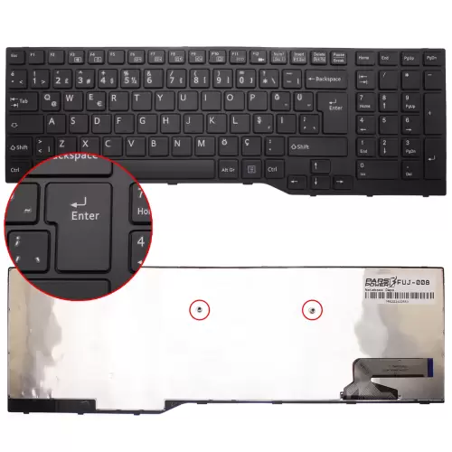 Fujitsu CP631078-XX Notebook Klavye (Siyah TR)