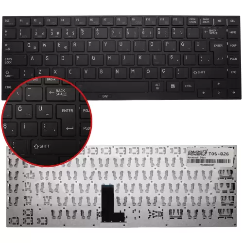 Notebook Klavye TOS-026
