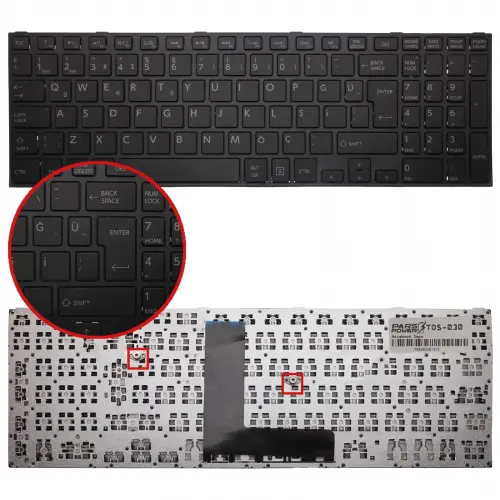 Notebook Klavye TOS-030