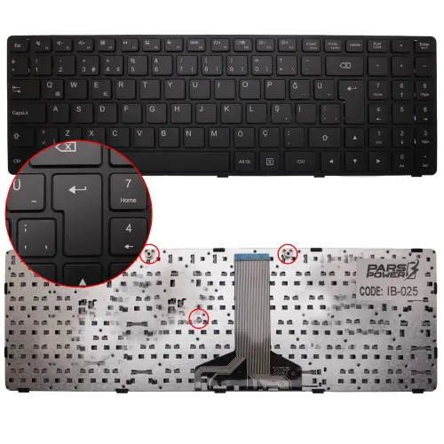 Lenovo 80S2005DTX Notebook Klavye (Siyah TR)