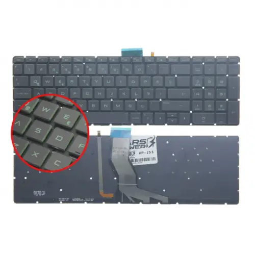 HP ENVY 15-ae101nt (N7L03EA) Klavye Işıklı (Siyah TR)