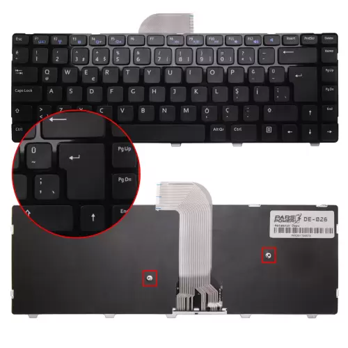 Dell 0RNN5P, 0X48YG Klavye (Siyah TR)