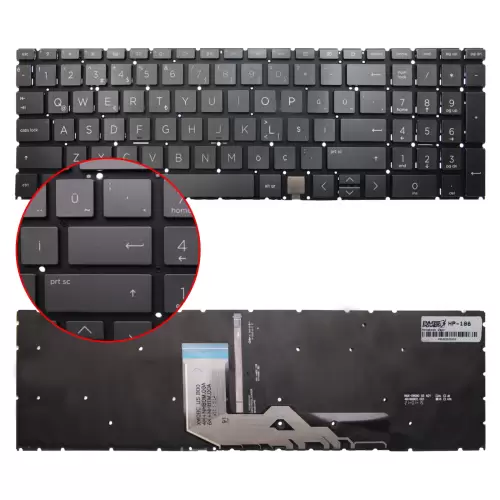 Hp Envy x360 15m-ed Klavye Işıklı (Siyah TR)