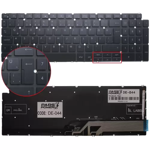 Dell DE-044 Klavye Işıklı (Siyah TR)