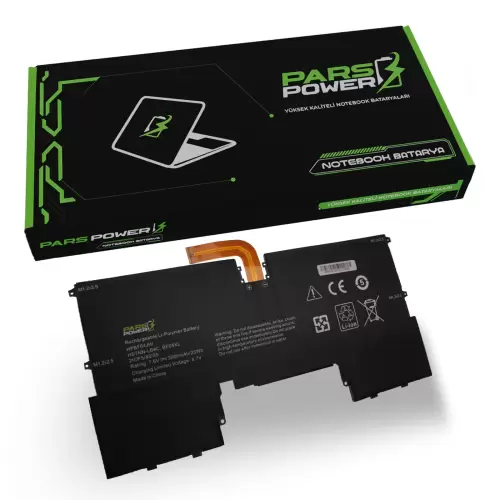 HP Spectre HSTNN-LB8C, 924843-421, 924960-855 Batarya - Pil (Pars Power)