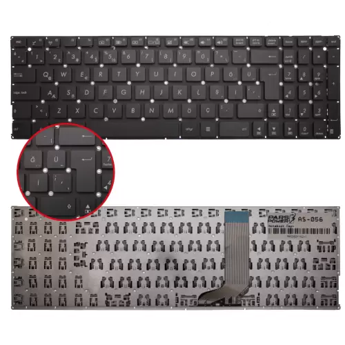 Asus 13N0-UAA0111 Notebook Klavye (Siyah TR)