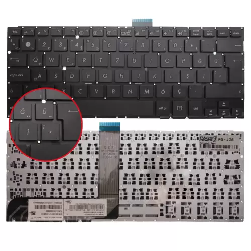 Asus Transformer Book Flip NSK-UQD0T 0KNB0-3120TU00 Klavye (Siyah TR)