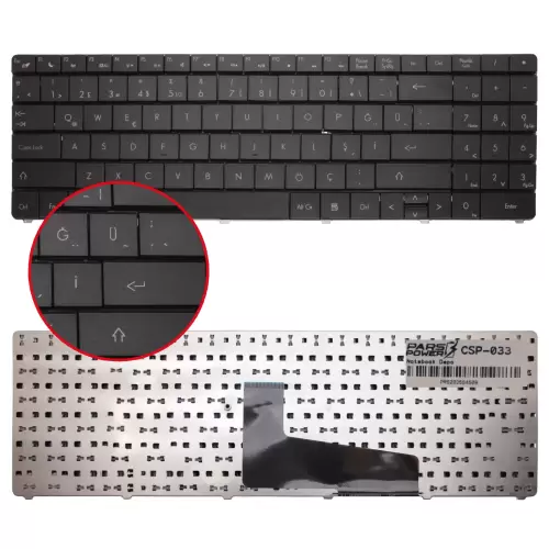Casper Twh Notebook Klavye (Siyah TR)