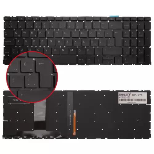 HP ProBook 455 G9 (6S6X4EA) Klavye Işıklı (Siyah TR)