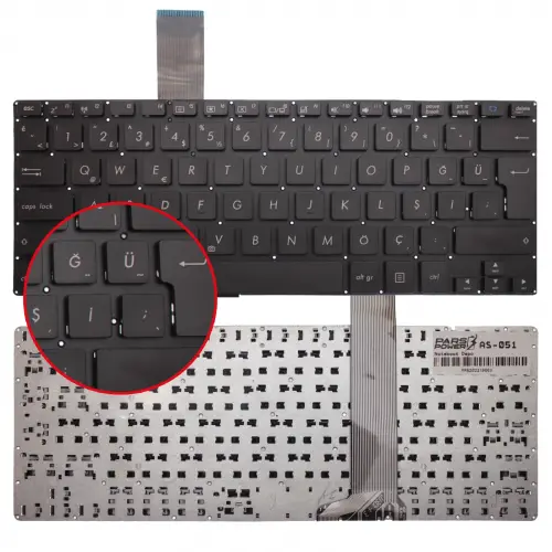 Asus 90NB00Z0-R31TU0 Notebook Klavye (Siyah TR)