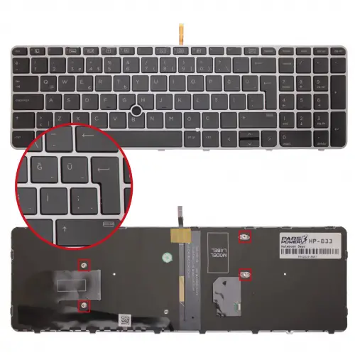 Notebook Klavye HP-033