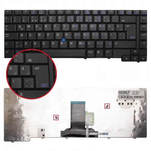 Hp V070526CS1 Notebook Klavye (Siyah TR)