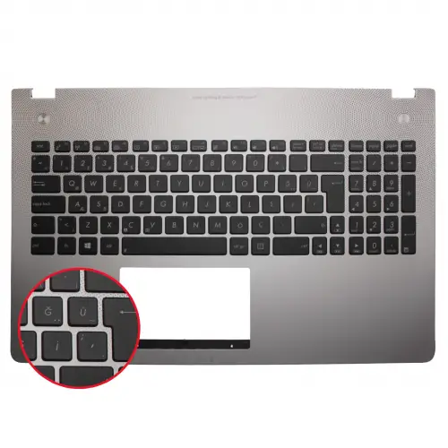 Asus 0KN0-M31BE23, 0KN0-6120FR00 Klavye Kasalı Işıklı (Siyah TR)