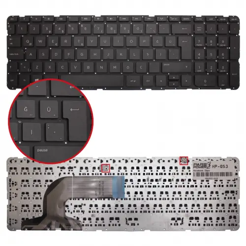 Notebook Klavye HP-053