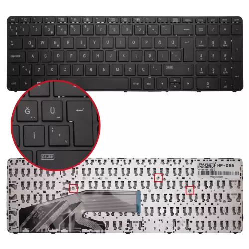 Hp ProBook 655 G2 Uyumlu Notebook Klavye