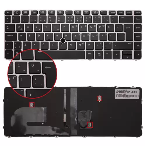 Hp 836308-141 Notebook Klavye (Siyah TR)
