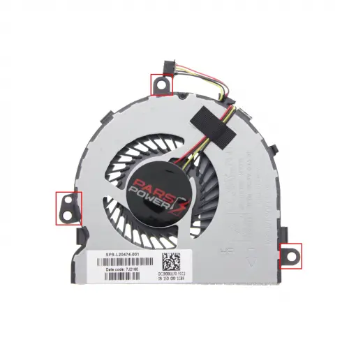 HP 15-da0027nt 4MS04EA CPU Fan-İşlemci Fanı