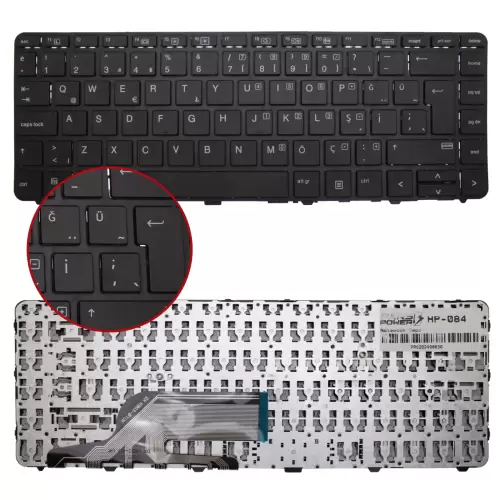 Hp ProBook 645 G2 W3R31AV Notebook Klavye (Siyah TR)