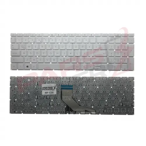 HP Pavilion Gaming 15-dk2xxx Notebook Klavye (Gümüş TR)