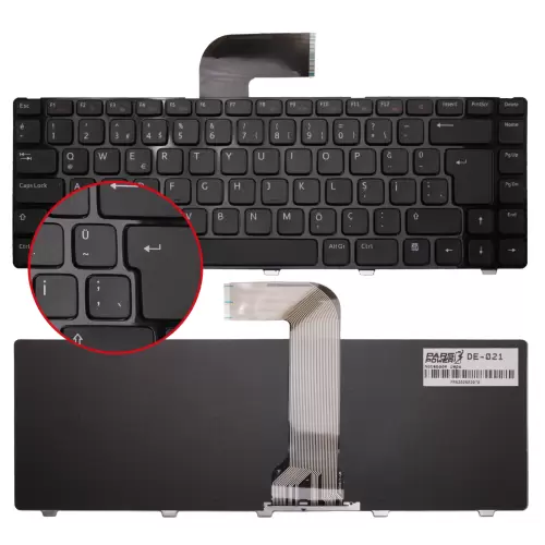 Dell XPS 15 L502, L502X Notebook Klavye (Siyah TR)