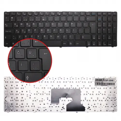 Medion Akoya E7218 Uyumlu Klavye (Siyah TR)