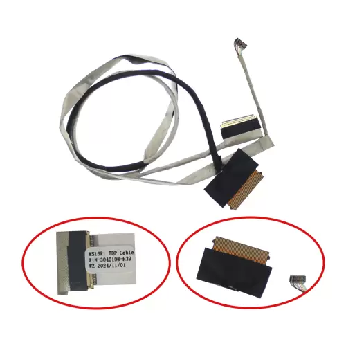 Msi GF63, GE65, WF65 Serisi Lcd - Ekran Data Flex Kablosu