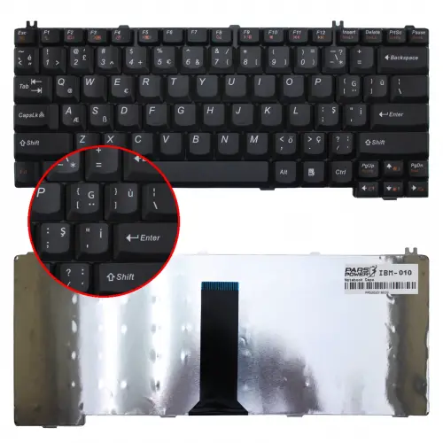 Lenovo 11S25007804, 135300-001, 25-007873 Notebook Klavye (Siyah TR)