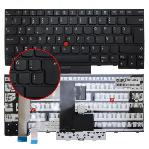 Lenovo ThinkPad WIDBL-84US, FU5360BL Klavye (Siyah TR)