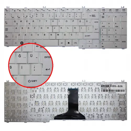 Notebook Klavye KRS-026