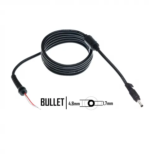 HP Bullet 4.8x1.7mm Notebook - Laptop Adaptör Tamir Kablosu (Pars Power)