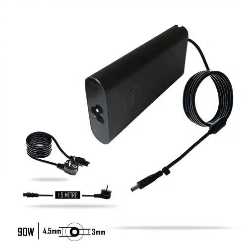 Dell Inspiron 4.5x3.0 90W Adaptör Şarj Aleti-Cihazı