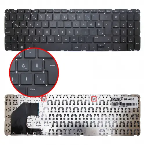 HP U36, AEU36A00310, AEU36U00010 Notebook Klavye (Siyah TR)