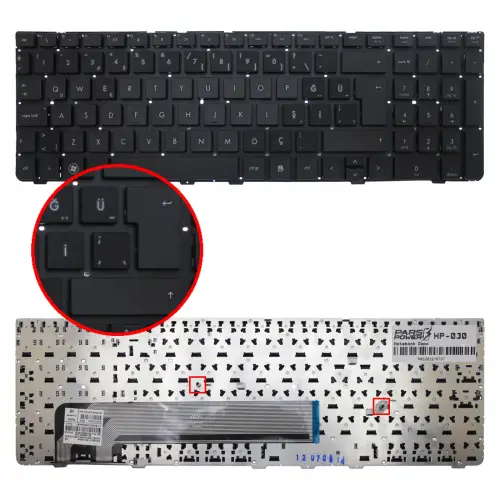HP ProBook 4535s A6E35EA, A6E36EA, LG855EA Klavye (Siyah TR)
