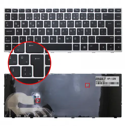 HP EliteBook 840 G6 6XD76EA, 6XD78EA Klavye (Siyah TR)