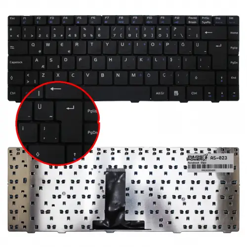 LG R450 Notebook Klavye (Siyah TR)