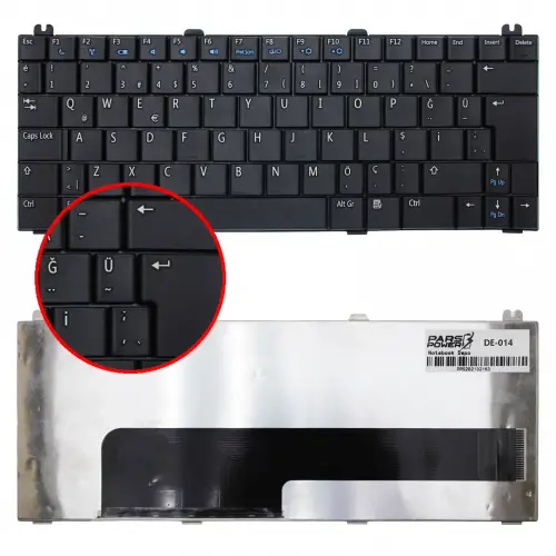 Dell V091302AK1 Notebook Klavye (Siyah TR)