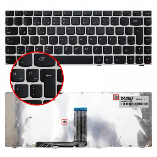 Notebook Klavye IBM-017