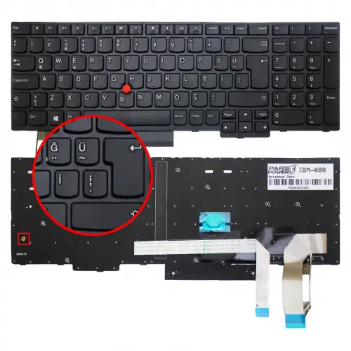 Lenovo ThinkPad 20NF0020TX, 20Q7001FTX Klavye (Siyah TR)