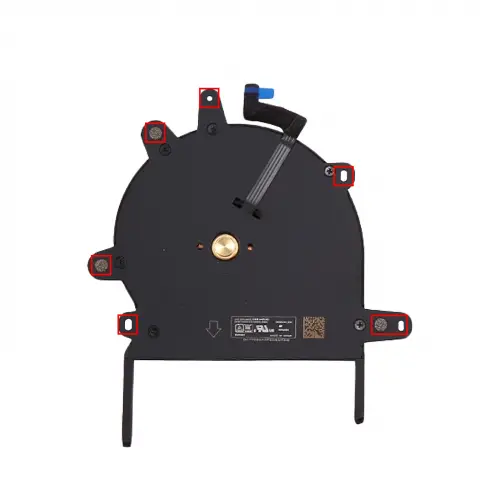 Apple MacBook Pro 13 A1989 Touch MV962LL/A* Cpu-Gpu Fan - İşlemci Fanı (SOL)