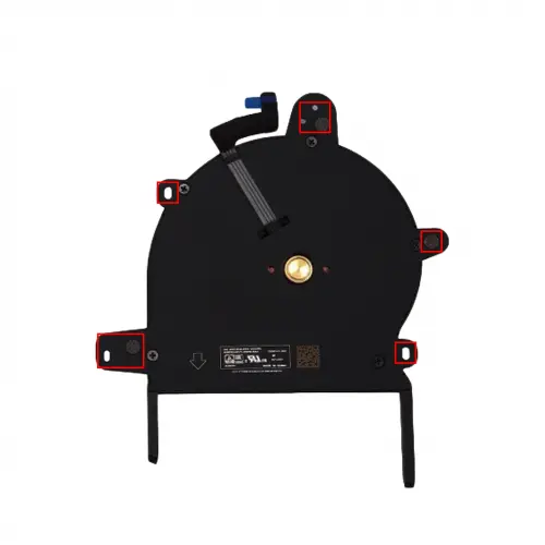 Apple MacBook Pro 13 A1989 Touch MV982LL/A Cpu-Gpu Fan - İşlemci Fanı (SAĞ)