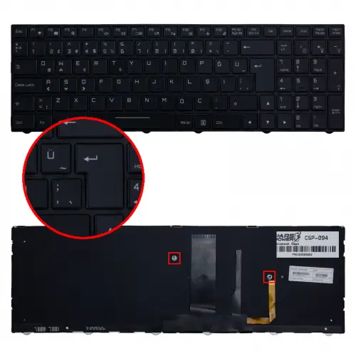 Monster Tulpar T7 V20.1 Serisi Klavye Işıklı (Siyah TR)