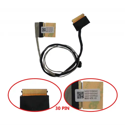 Asus FX505DT-BQ180T, FX505DU-AL085 Lcd - Ekran Data Flex Kablosu