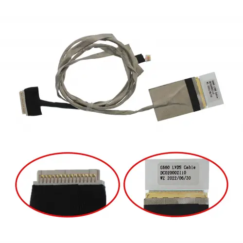 Lenovo Z560, Z560A, Z560G, Z565, Z565A Lcd - Ekran Data Flex Kablosu