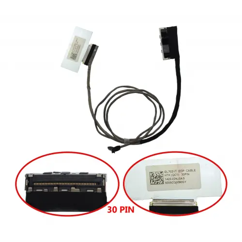 Asus GL702ZC-GC006T Lcd - Ekran Data Flex Kablosu