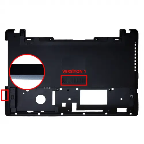 Asus 13N0-PEA1502 Notebook Uyumlu Alt Kasa