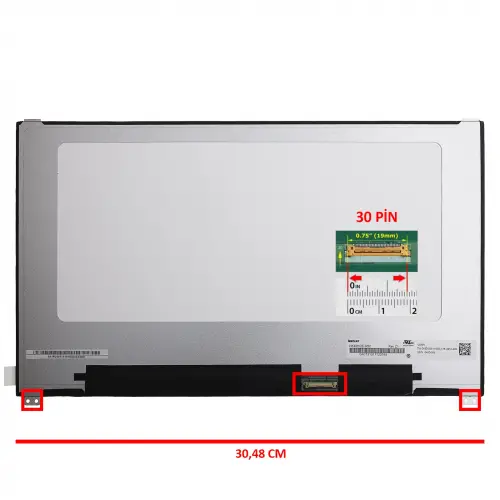 B140HAN03.3 HW0A Uyumlu Notebook Led Ekran