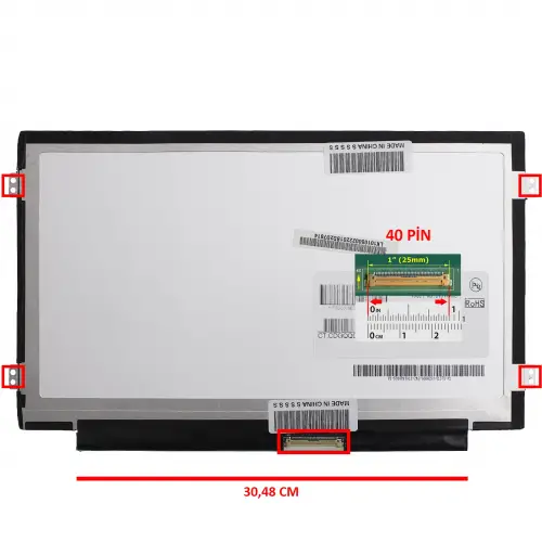 Exper STYLE P10CD Uyumlu Notebook Led Ekran