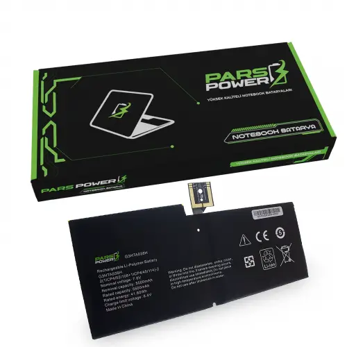 Microsoft Surface Pro G3HTA038H Batarya - Pil (Pars Power)