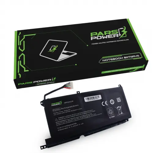 HP OMEN 15-dh0009nt (7BU06EA) Batarya - Pil (Pars Power)