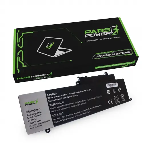 Dell Inspiron P55F004, P20T004 Batarya - Pil (Pars Power)